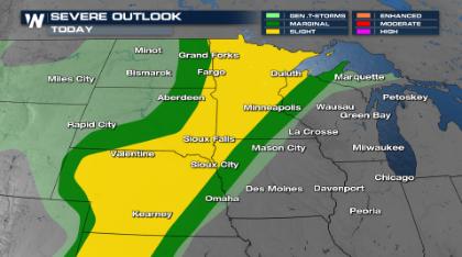 Severe Weather Returns to Northern Plains After Friday’s Derecho