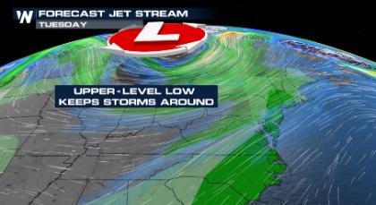 Cold Front Prompts Severe Potential Along East Coast