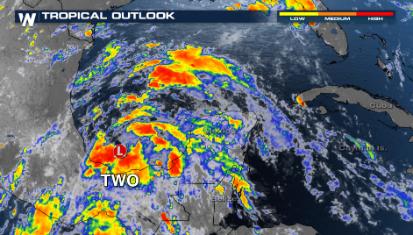 Tropical Depression Two Forms In Bay of Campeche