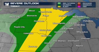 Severe Weather Returns to Northern Plains After Friday’s Derecho