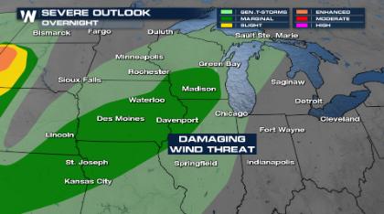 Severe Storms in the Midwest Continue To Spoil the Holiday Weekend