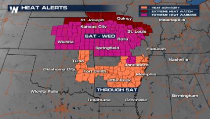 Extreme Heat Impacts for the East Coast & South
