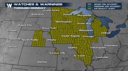 Canadian Wildfire Smoke Triggers Air Quality Alerts Across Upper Midwest
