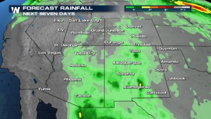 Monsoon Moisture Returns to the Southwest