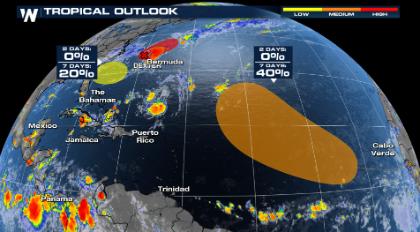 Tropical Storm Dexter Forms In The Atlantic