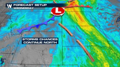 Stormy Pattern For Montana and Dakotas