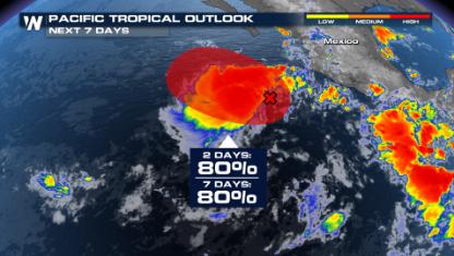 More Activity Churning in the Eastern Pacific