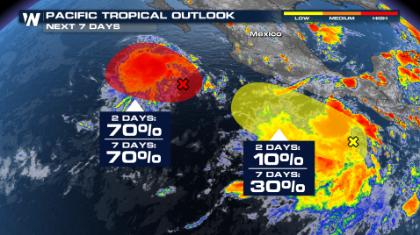 More Activity Churning in the Eastern Pacific