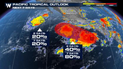 More Activity Churning in the Eastern Pacific
