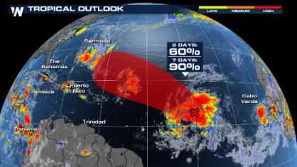 Eastern Pacific: Mario Returns, Sends Moisture to California
