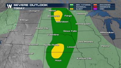Storms Picking on the High Plains