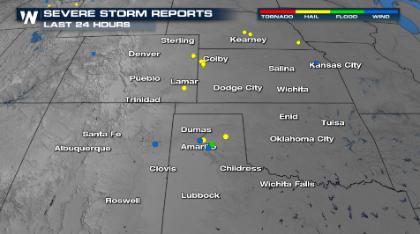 Severe Threat Overnight For The Plains
