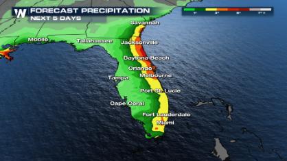 Heavy Rain Chances Return to Florida