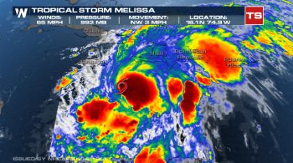 Melissa Meanders in the Caribbean, Expected to be a Major Hurricane