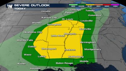Strong Fall Front Fires Up Severe Chances This Weekend