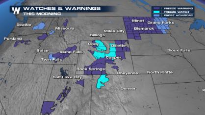Fall Front Triggers Frost and Storm Threat