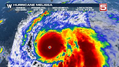 Melissa is Rapidly Intensifying in the Caribbean, Catastrophic Flooding Likely
