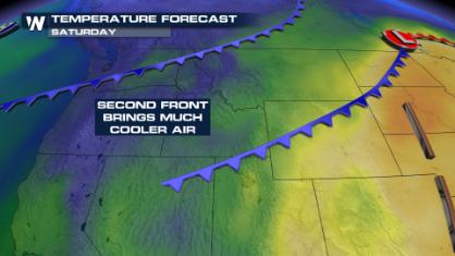 Precipitation Chances Out West