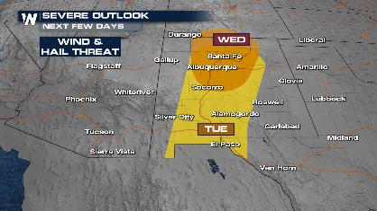 Flood and Severe Threat for the Southwest
