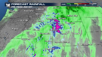 Another Round of Snow for the Rockies and Tetons