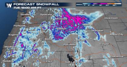 Fall Cooldown Brings Early Season Snow to the Northwest