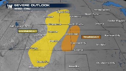Ridge Riding Thunderstorms in the Western Plains