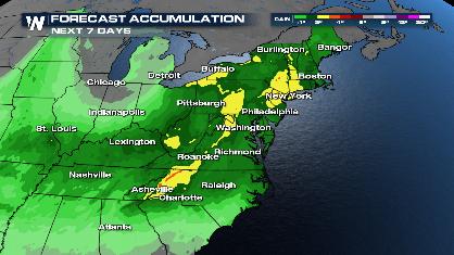 Next Round of Rain for the Plains, Midwest, and Northeast