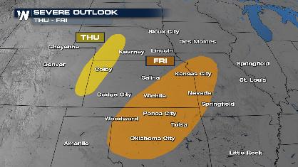 Ridge Riding Thunderstorms in the Western Plains