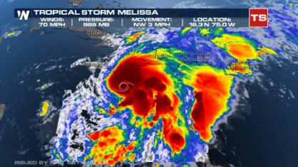 Melissa Meanders in the Caribbean, Expected to be a Major Hurricane