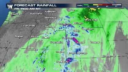 Another Round of Snow for the Rockies and Tetons