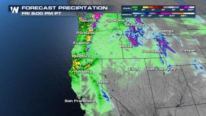 Next Big Push of Moisture in the Northwest
