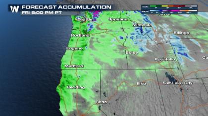 Next Big Push of Moisture in the Northwest