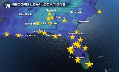 Arctic Blast Sends Temperatures Plummeting for Millions