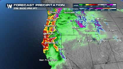 Next Big Push Of Moisture in the Northwest