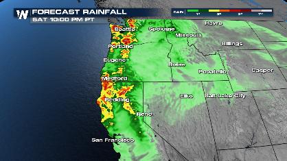 Next Big Push Of Moisture in the Northwest