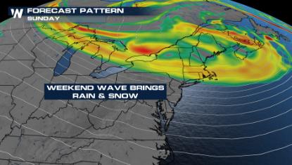 Weekend System Brings Snow & Ice In Northeast