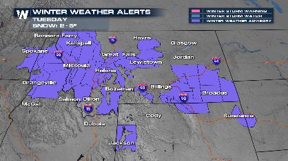 Northern U.S. Bracing for Multiple Clipper Systems this Week