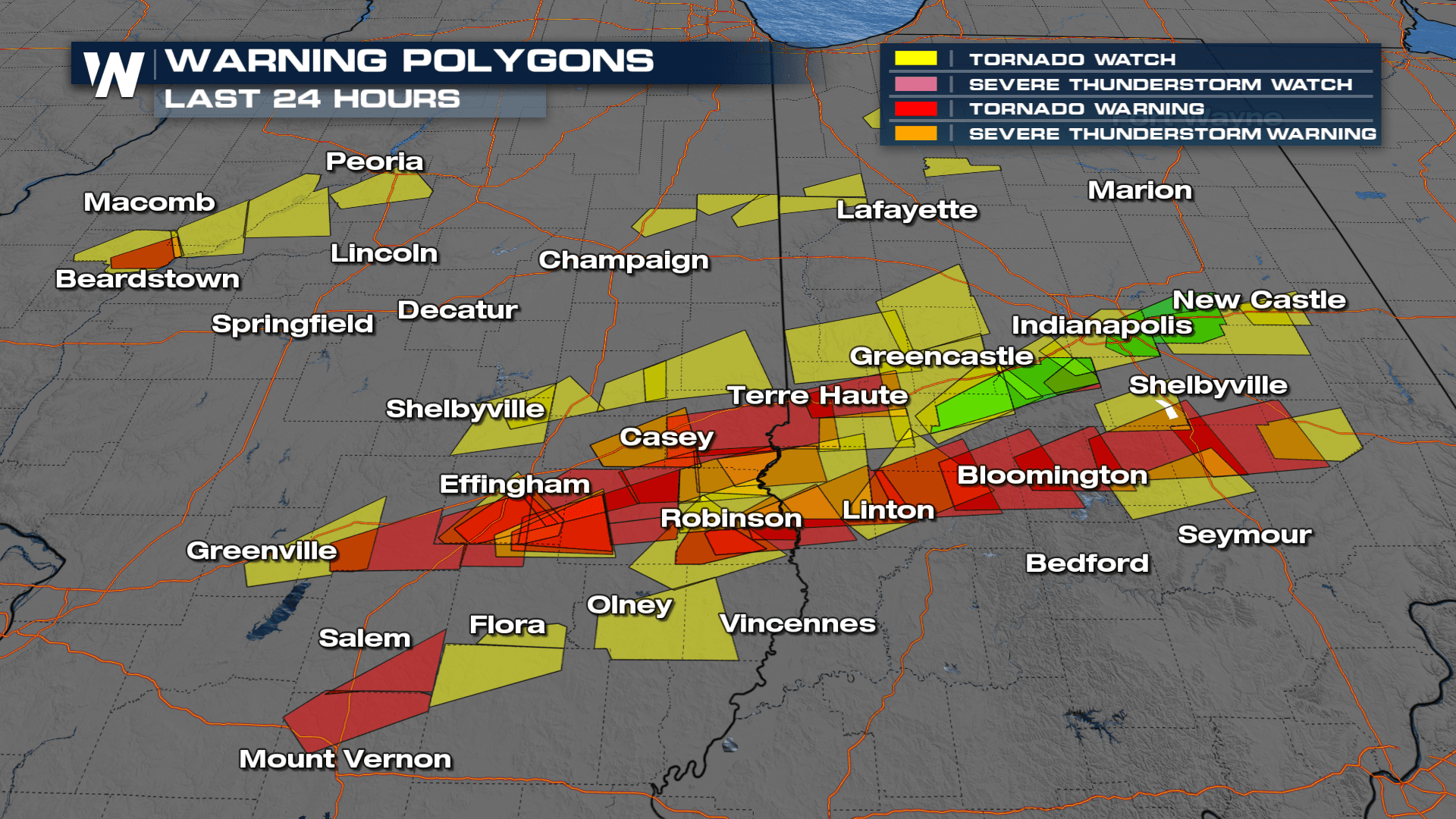 Strong Storms Spawned Tornadoes in Illinois Amid Elevated Severe Threat ...