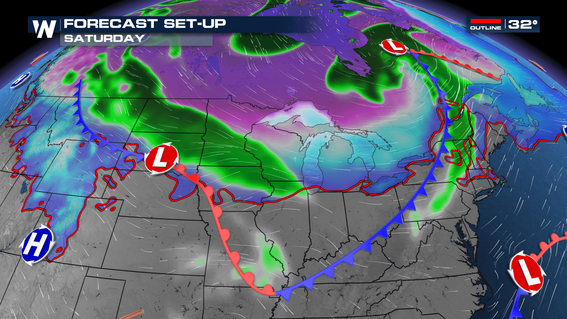 Another Winter System Targets Midwest and Northeast - WeatherNation