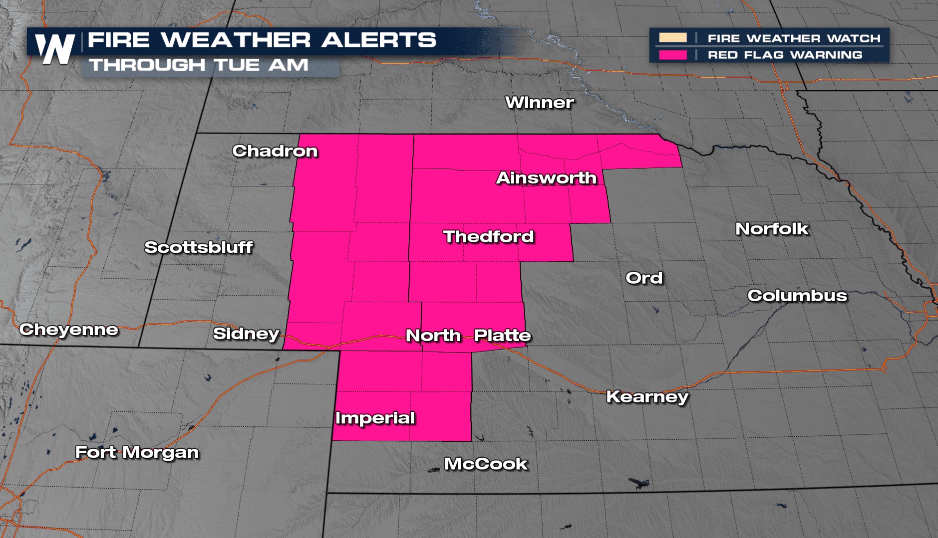 Critical Fire Danger & Isolated Dry Thunderstorms - WeatherNation