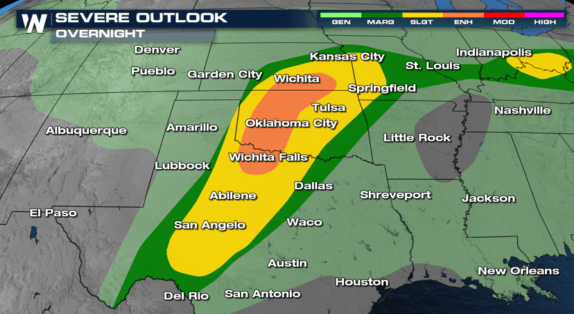 Severe Threat Wednesday in the Plains - WeatherNation