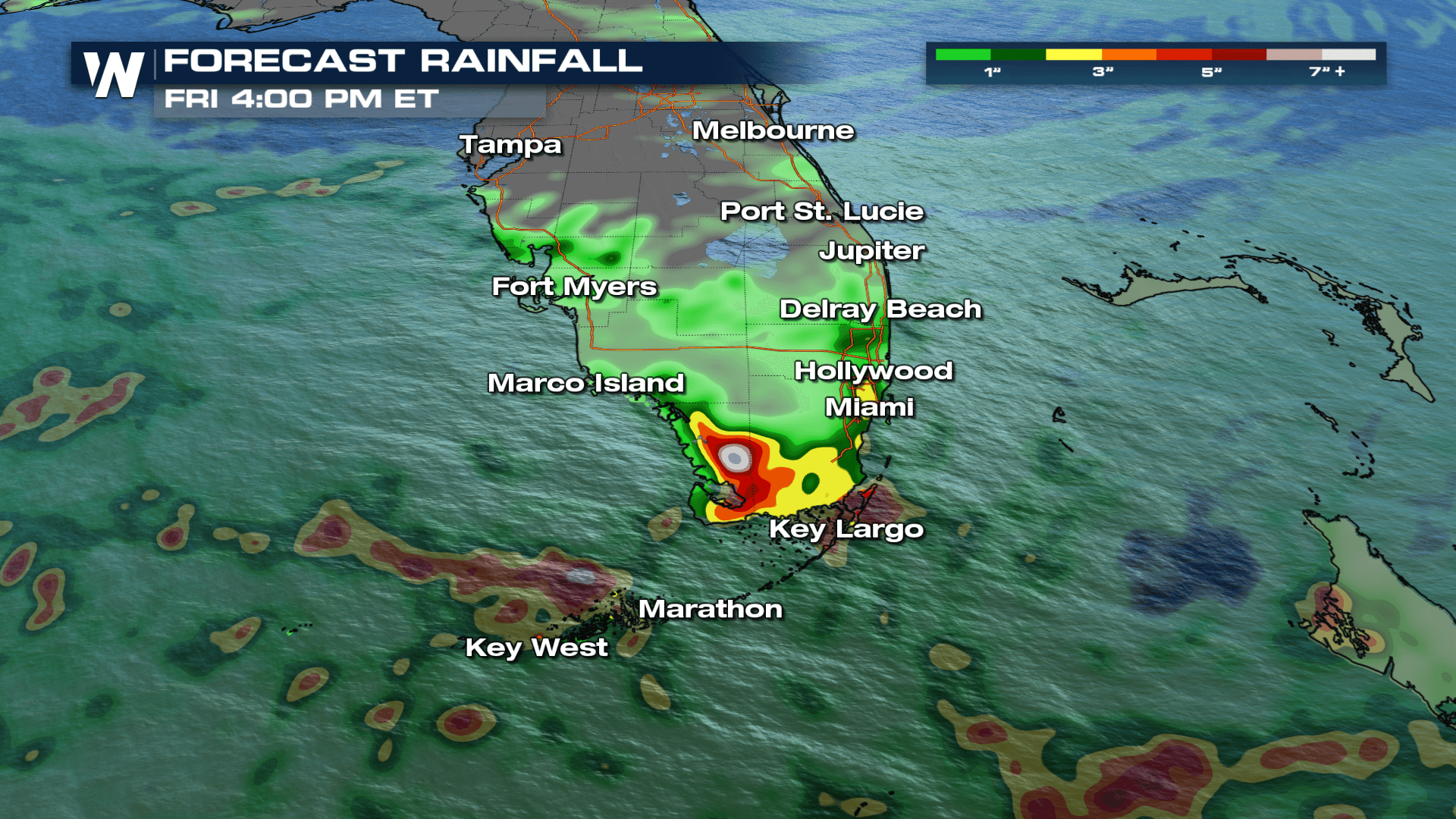 Heavy Rain and Flooding Threat Continues Across South Florida ...