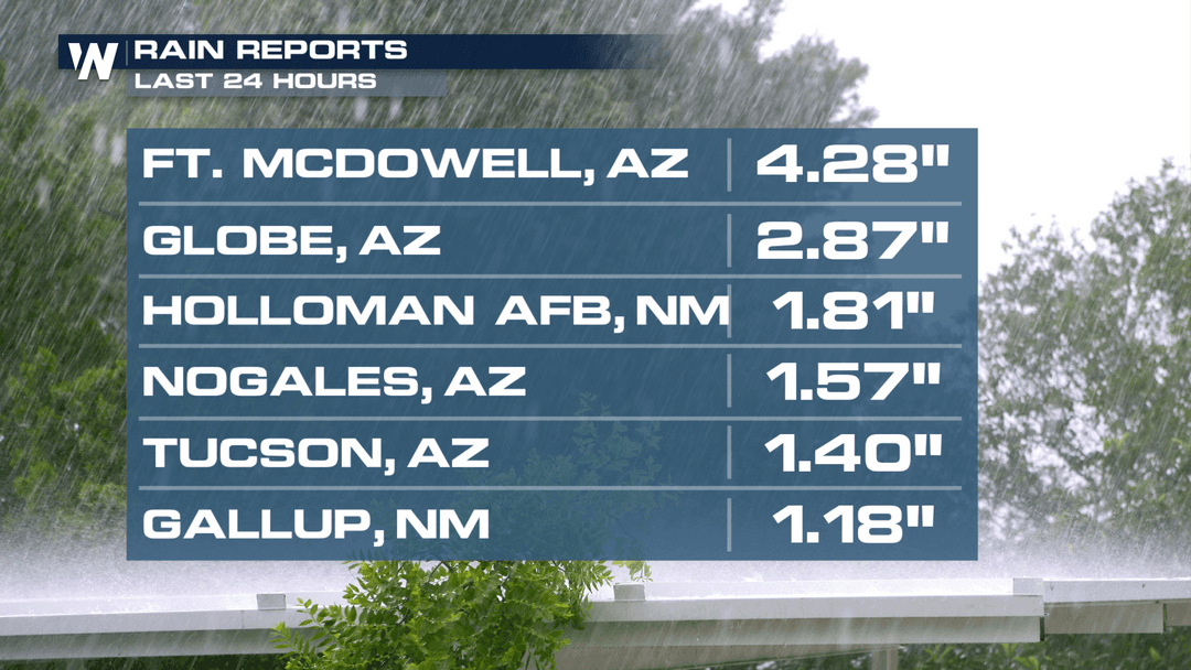 Monsoon Moisture Brings Weekend Flood Threat - WeatherNation