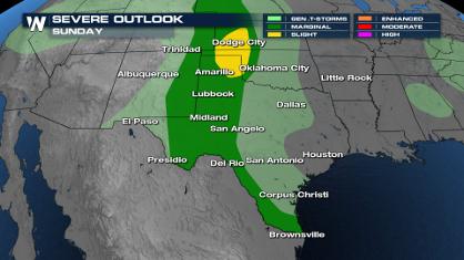 Severe Threat Continues for the Southern Plains
