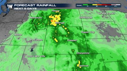 Flood Threat for the Northern Rockies This Week