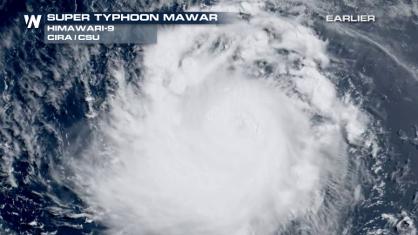 Mawar to Hit Guam as a Super Typhoon