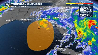 Potential Tropical Development in the Gulf