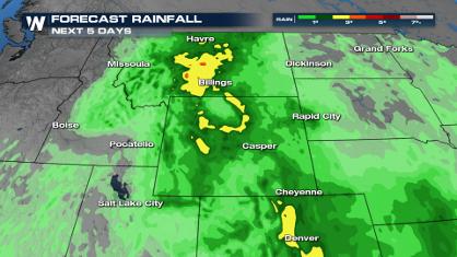 Flood Threat for the Northern Rockies This Week