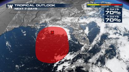 HIGH Potential for Tropical Development in the Gulf of Mexico this Week