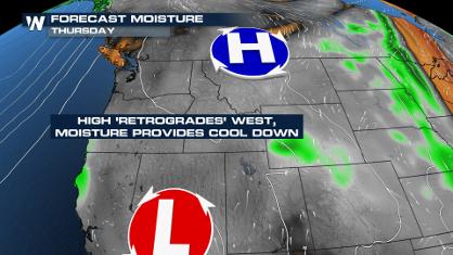 Hot Temps Before a Cool Down & Storm Chances in the Northwest